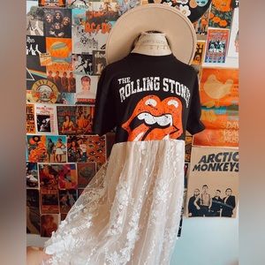 Handmade original dress bought from Velvetvintagestore on Instagram